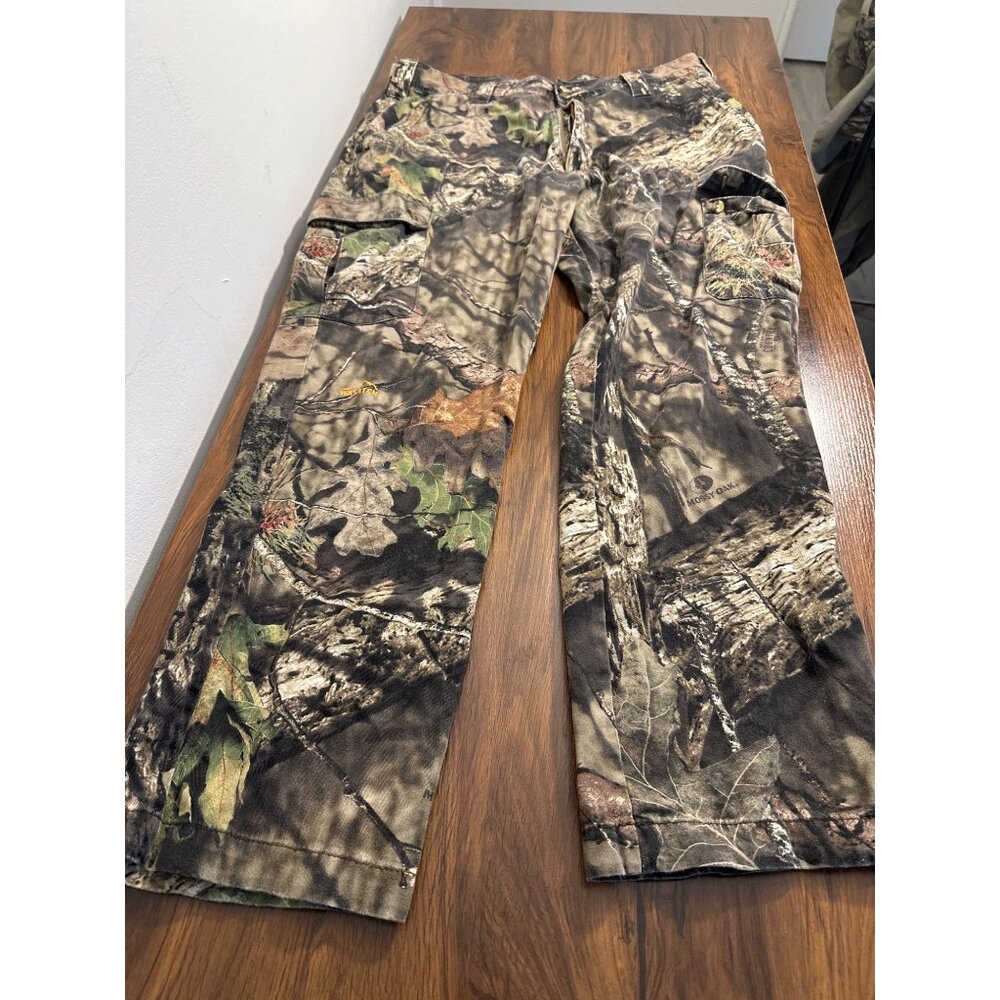 Browning Mens L Camouflage Cargo Pants Real Tree Pattern